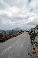 Le parc naturel du Biokovo en Croatie. Le sommet du mont Saint-Georges (Sveti Jure). Cliquer pour agrandir l'image.