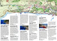 La riviera de Makarska en Croatie. Les randonnées sur la riviera de Makarska. Cliquer pour agrandir l'image.