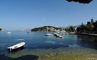 Le village de Cavtat en Croatie. Baie du port. Cliquer pour agrandir l'image.
