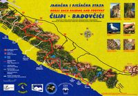 Excursión de Čilipi a Radovčići. Haga clic para ampliar la imagen.