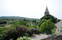 Sight on the valley from the Radojkovi&#x107; palace. Click to enlarge the image.