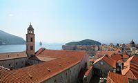 La ville close de Dubrovnik en Croatie. Quartier des Dominicains. Couvent dominicain. Cliquer pour agrandir l'image.