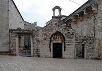 La ville close de Dubrovnik en Croatie. Quartier des Dominicains. Chapelle Saint-Luc. Cliquer pour agrandir l'image.