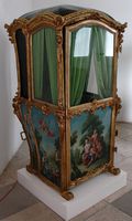 Palace of the vice-chancellor, sedan-chair. Click to enlarge the image.