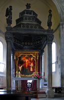Cathedral, painting of the tintoret. Click to enlarge the image.