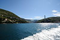 La ville moderne de Dubrovnik en Croatie. Pont Franjo Tudman. Cliquer pour agrandir l'image.