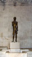 La statua di Jean-battista santo del battistero della cattedrale di Split. Clicca per ingrandire l'immagine.