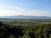 The plain of Stari Grad (Chippewa author). Click to enlarge the image.