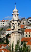 The bell-tower of the church (Ikrokar author). Click to enlarge the image in Flickr (new tab).