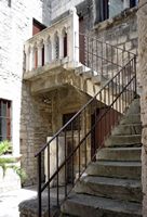 La vieille ville de Split en Croatie. Le Palais Papalic à Split (auteur Snaebyllej2). Cliquer pour agrandir l'image dans Flickr (nouvel onglet).