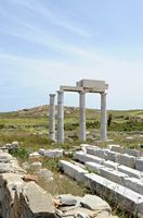 Le quartier du Lac de Délos en Grèce. La loge des Poséidoniastes. Cliquer pour agrandir l'image dans Adobe Stock (nouvel onglet).