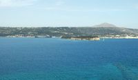 Géographie de l’île de Crète. L'îlot de Souda près de La Canée. Cliquer pour agrandir l'image dans Adobe Stock (nouvel onglet).