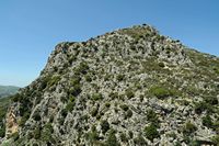 Le village d’Agia Galini en Crète. Le sommet occidental du massif du Kédros près de Kissos. Cliquer pour agrandir l'image dans Adobe Stock (nouvel onglet).