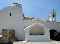 Le village d’Anopoli en Crète. L'église Saint-Michel Archange à Aradaina. Cliquer pour agrandir l'image dans Adobe Stock (nouvel onglet).