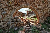 Le village d’Anopoli en Crète. Les ruines du village d'Aradaina. Cliquer pour agrandir l'image dans Adobe Stock (nouvel onglet).