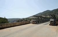 Le village d’Anopoli en Crète. Le viaduc Vardinogiannis sur les gorges d'Aradaina. Cliquer pour agrandir l'image dans Adobe Stock (nouvel onglet).