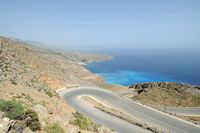 Le village d’Anopoli en Crète. La route d'Anopoli à Chora Sfakion. Cliquer pour agrandir l'image dans Adobe Stock (nouvel onglet).