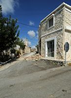 Le village d'Arkalochori en Crète. Le village de Galatas endommagé par le séisme du 27 septembre 2021. Cliquer pour agrandir l'image dans Adobe Stock (nouvel onglet).
