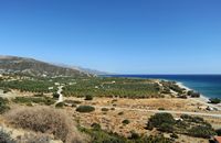 Le village d'Arkalochori en Crète. La plaine de Dermatos près du village de Tsoutsouros. Cliquer pour agrandir l'image dans Adobe Stock (nouvel onglet).