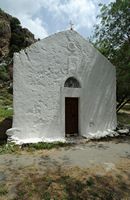 Le village d’Assomatos en Crète. La chapelle Saint-Sabas à Preveli. Cliquer pour agrandir l'image dans Adobe Stock (nouvel onglet).