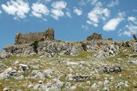 Feraklos Burg in Rhodos. Klicken, um das Bild in Adobe Stock zu vergrößern (neue Nagelritze).