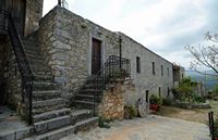 Le village de Garazo en Crète. Le monastère de Chalepa. Cliquer pour agrandir l'image dans Adobe Stock (nouvel onglet).