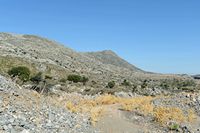 Le village de Marathos en Crète. Le mont Stroumpoulas vu du plateau. Cliquer pour agrandir l'image dans Adobe Stock (nouvel onglet).