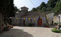 Le village de Néapolis en Crète. Le monastère de Krémasta. Cliquer pour agrandir l'image dans Adobe Stock (nouvel onglet).