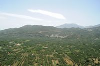 Le village de Néapolis en Crète. Les villages de Choumériakos et de Vrysès. Cliquer pour agrandir l'image dans Adobe Stock (nouvel onglet).