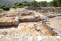 Le village de Palékastro en Crète. La maison N du site archéologique de Roussolakkos. Cliquer pour agrandir l'image dans Adobe Stock (nouvel onglet).
