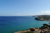 Le village de Palékastro en Crète. La côte du cap Sidéros. Cliquer pour agrandir l'image dans Adobe Stock (nouvel onglet).