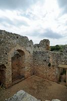 La cité antique d'Aptera en Crète. Les thermes romains du nord d'Aptera. Cliquer pour agrandir l'image dans Adobe Stock (nouvel onglet).