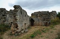 La cité antique d'Aptera en Crète. Les thermes romains du nord d'Aptera. Cliquer pour agrandir l'image dans Adobe Stock (nouvel onglet).