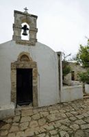 La cité antique d'Aptera en Crète. Le monastère Saint-Jean le Théologien d'Aptéra. Cliquer pour agrandir l'image dans Adobe Stock (nouvel onglet).