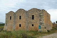 La cité antique d'Aptera en Crète. Le monastère Saint-Jean le Théologien d'Aptéra. Cliquer pour agrandir l'image dans Adobe Stock (nouvel onglet).