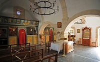 Le village de Thrapsano en Crète. L'église Notre-Dame à Thrapsano. Cliquer pour agrandir l'image dans Adobe Stock (nouvel onglet).