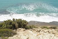 Le village de Tympaki en Crète. La plage de Kommos. Cliquer pour agrandir l'image dans Adobe Stock (nouvel onglet).