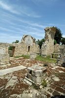 La ville d’Agia Fotini en Crète. L'église Notre-Dame à Patsos. Cliquer pour agrandir l'image dans Adobe Stock (nouvel onglet).