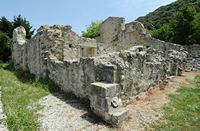 La ville d’Agia Fotini en Crète. L'église Notre-Dame à Patsos. Cliquer pour agrandir l'image dans Adobe Stock (nouvel onglet).
