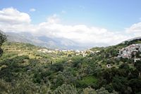 La ville d’Agia Fotini en Crète. Genna et Agia Fotini vus depuis Meronas. Cliquer pour agrandir l'image dans Adobe Stock (nouvel onglet).