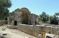 Le site archéologique de Gortyne en Crète. Ruines de la basilique Saint-Tite. Cliquer pour agrandir l'image dans Adobe Stock (nouvel onglet).