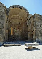 Le site archéologique de Gortyne en Crète. Ruines de la basilique Saint-Tite. Cliquer pour agrandir l'image dans Adobe Stock (nouvel onglet).