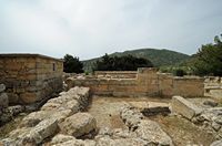 La ville d’Archanès en Crète. Ruines de la villa de Vathypetro. Cliquer pour agrandir l'image dans Adobe Stock (nouvel onglet).