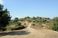 La ville d'Évangélismos en Crète. Le site archéologique de Lyctos. Cliquer pour agrandir l'image dans Adobe Stock (nouvel onglet).