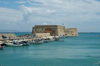 Les fortifications d’Héraklion en Crète. La forteresse de Koulès. Cliquer pour agrandir l'image dans Adobe Stock (nouvel onglet).