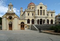 Le sud de la ville d’Héraklion en Crète. La chapelle Saint-Ménas. Cliquer pour agrandir l'image dans Adobe Stock (nouvel onglet).