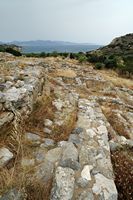 La côte nord de la commune d’Iérapétra en Crète. Quartier Ca des ruines de Gournia. Cliquer pour agrandir l'image dans Adobe Stock (nouvel onglet).