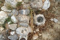 La côte nord de la commune d’Iérapétra en Crète. Un gournès dans le quartier F des ruines de Gournia. Cliquer pour agrandir l'image dans Adobe Stock (nouvel onglet).