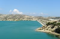 La ville d’Iérapétra en Crète. Le barrage de Bramiana. Cliquer pour agrandir l'image dans Adobe Stock (nouvel onglet).