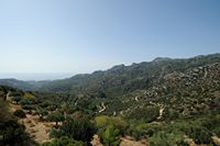 La ville d’Iérapétra en Crète. La vallée de la rivière Kalamafkianos. Cliquer pour agrandir l'image dans Adobe Stock (nouvel onglet).
